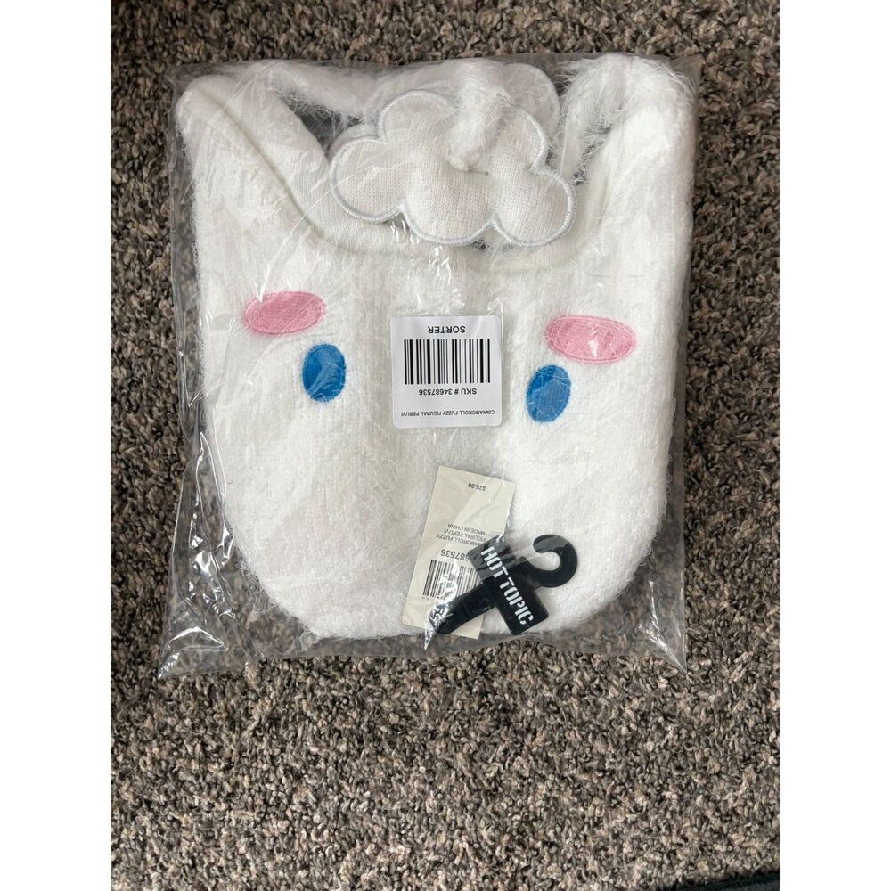 Cinnamoroll Figural Fuzzy Tassel Beanie